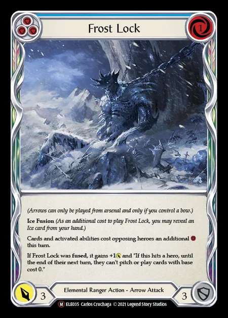 [Elemental Ranger] Frost Lock [UL-ELE035-M]