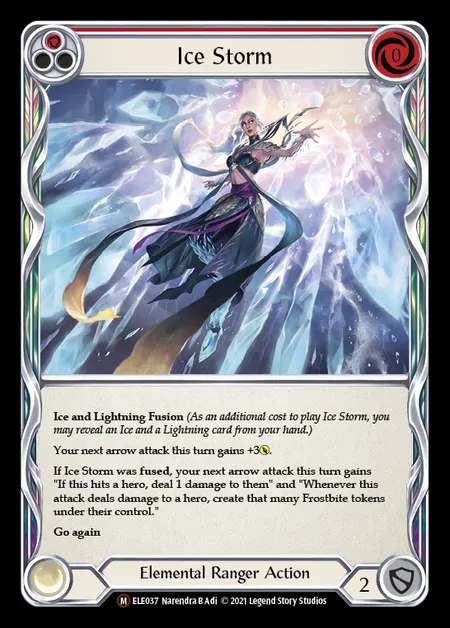 [Elemental Ranger] Ice Storm [UL-ELE037-M]