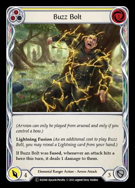 [Elemental Ranger] Buzz Bolt (yellow) [UL-ELE048-C]