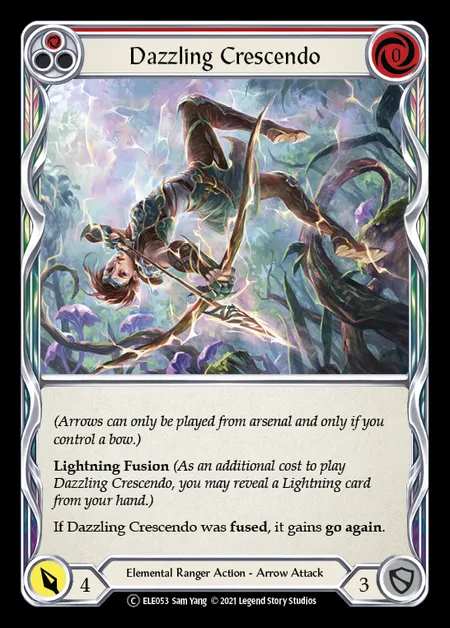 [Elemental Ranger] Dazzling Crescendo (red) [UL-ELE053-C]