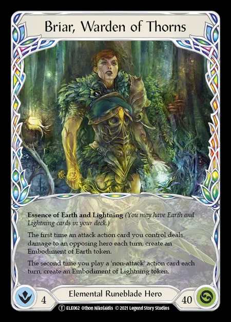 [Elemental Runeblade] Briar, Warden of Thorns [UL-ELE062-T]