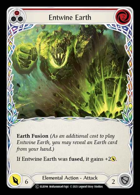 [Elemental] Entwine Earth (red) [UL-ELE094-C]