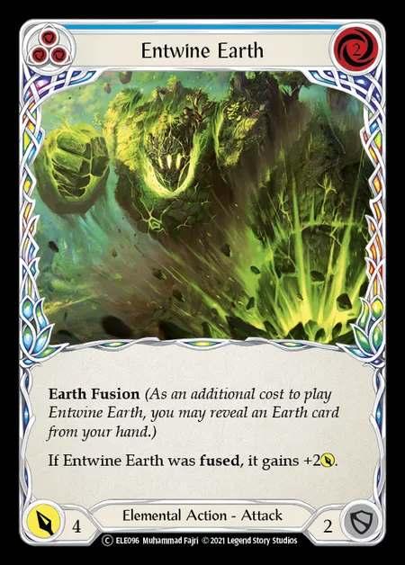 [Elemental] Entwine Earth (blue) [UL-ELE096-C]