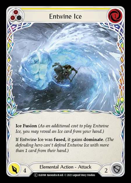 [Elemental] Entwine Ice (yellow) [UL-ELE098-C]