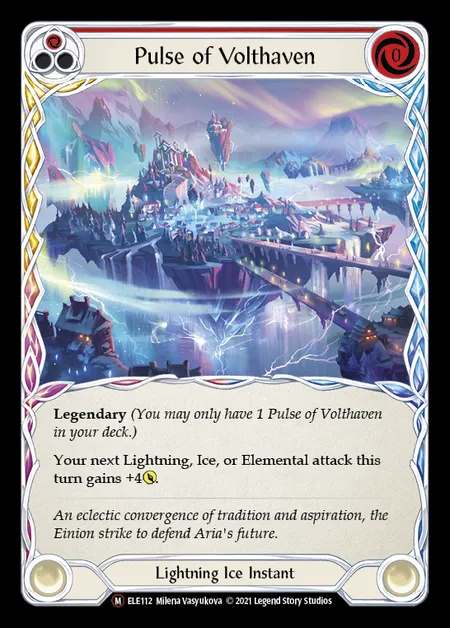 [Dual Elemental] Pulse of Volthaven [UL-ELE112-M]
