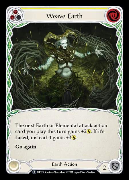 [Earth] Weave Earth (yellow) [UL-ELE123-R]