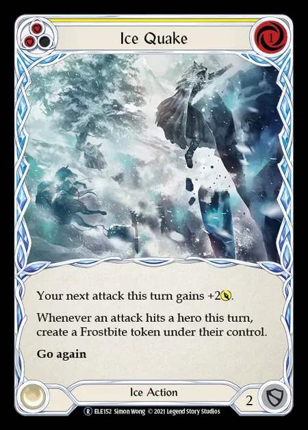 [Ice] Ice Quake (yellow) [UL-ELE152-R]