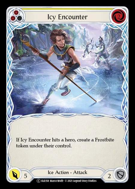 [Ice] Icy Encounter (yellow) [UL-ELE158-C]