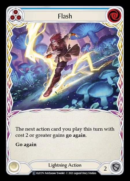 [Lightning] Flash (blue) [UL-ELE179-R]