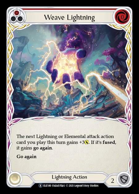 [Lightning] Weave Lightning (red) [UL-ELE180-R]