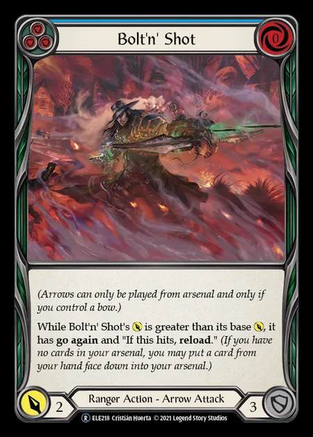 [Ranger] Bolt'n' Shot (blue) [UL-ELE218-R]
