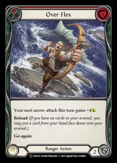 [Ranger] Over Flex (red) [UL-ELE219-C]