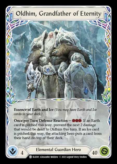 [Elemental Guardian] Oldhim, Grandfather of Eternity [1st-ELE001-T]