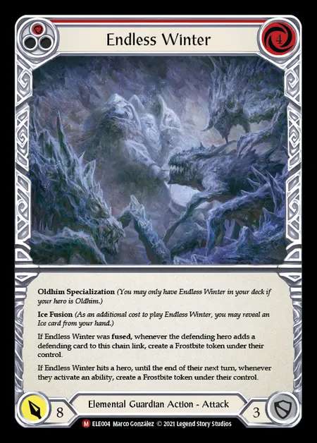 [Elemental Guardian] Endless Winter [1st-ELE004-M]