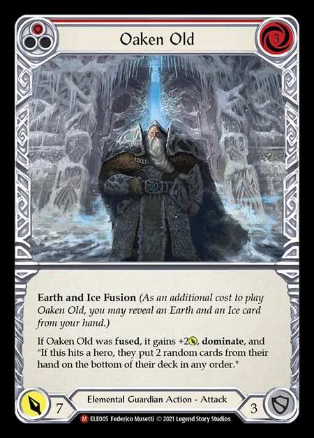 [Elemental Guardian] Oaken Old [1st-ELE005-M]