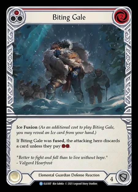 [Elemental Guardian] Biting Gale [1st-ELE007-R] (red)