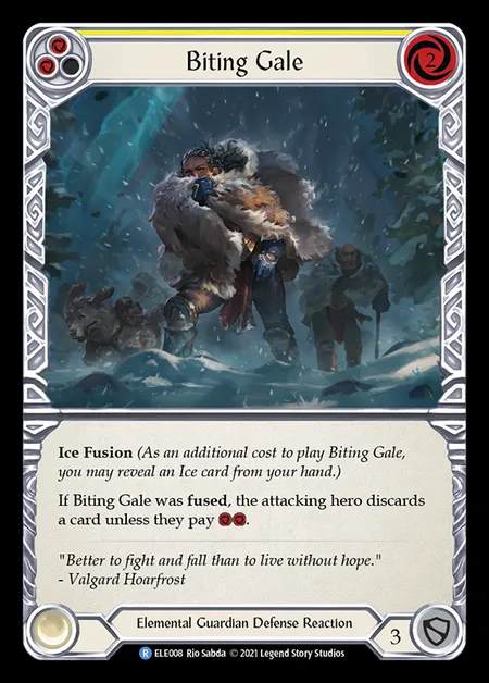 [Elemental Guardian] Biting Gale [1st-ELE008-R] (yellow)