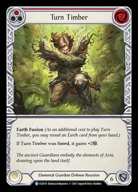 [Elemental Guardian] Turn Timber [1st-ELE010-R] (red)