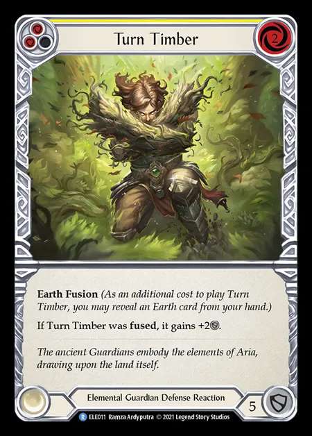[Elemental Guardian] Turn Timber [1st-ELE011-R] (yellow)