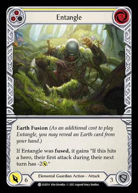 [Elemental Guardian] Entangle [1st-ELE014-C] (yellow)