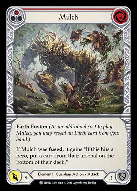 [Elemental Guardian] Mulch [1st-ELE019-C] (red)