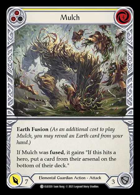 [Elemental Guardian] Mulch [1st-ELE020-C] (yellow)