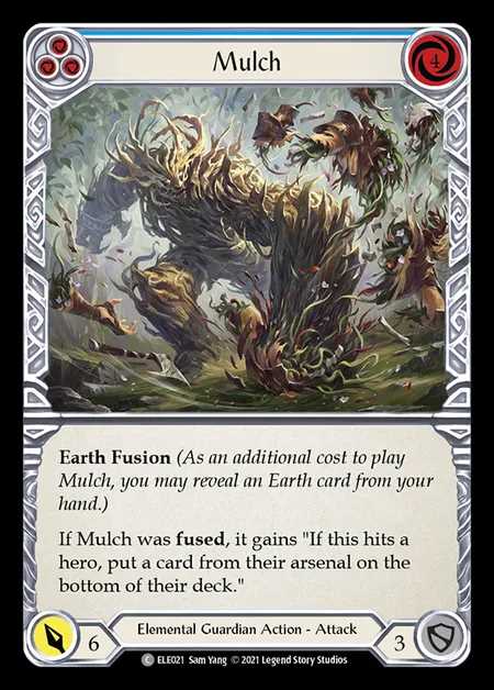 [Elemental Guardian] Mulch [1st-ELE021-C] (blue)