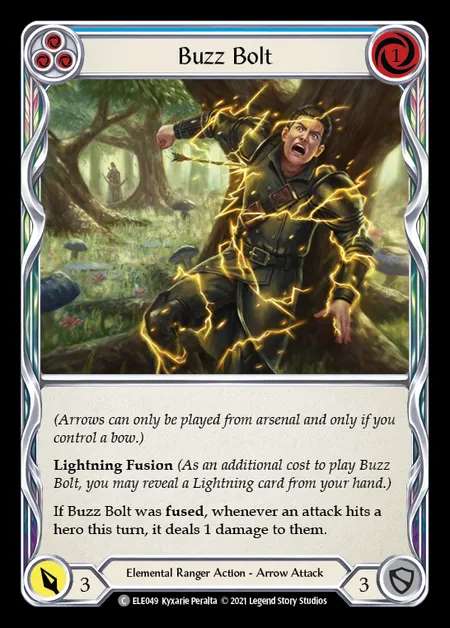 [Elemental Ranger] Buzz Bolt [1st-ELE049-C] (blue)