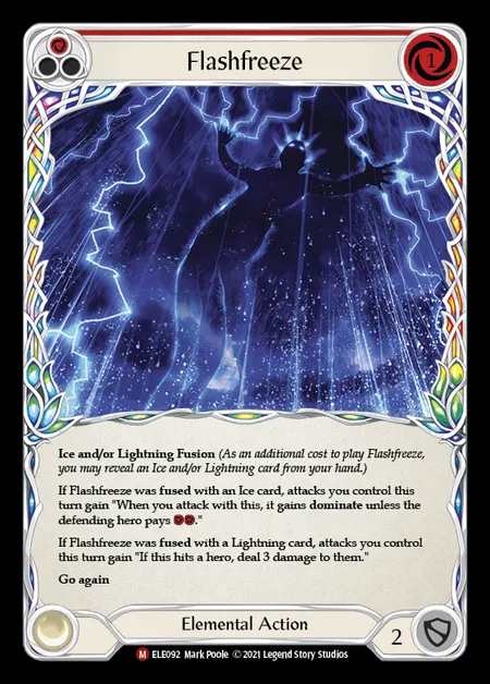 [Elemental] Flashfreeze [1st-ELE092-M]