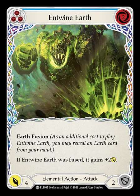 [Elemental] Entwine Earth [1st-ELE096-C] (blue)