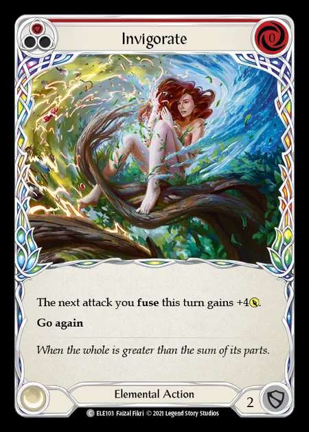 [Elemental] Invigorate [1st-ELE103-C] (red)
