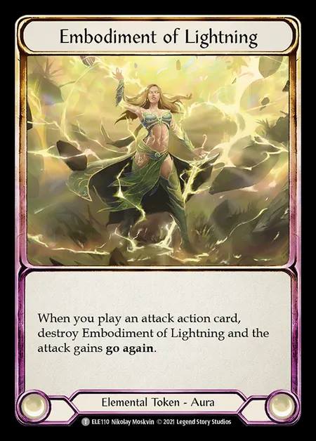 [Elemental] Embodiment of Lightning [1st-ELE110-C]