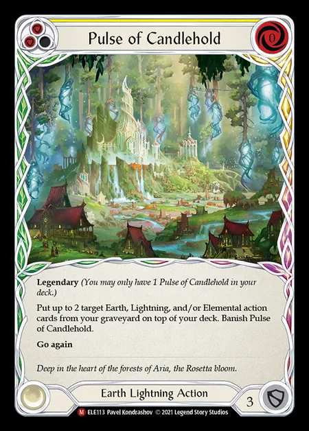 [Dual Elemental] Pulse of Candlehold [1st-ELE113-M]