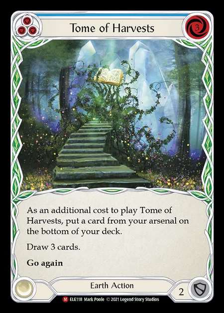 [Earth] Tome of Harvests [1st-ELE118-M]