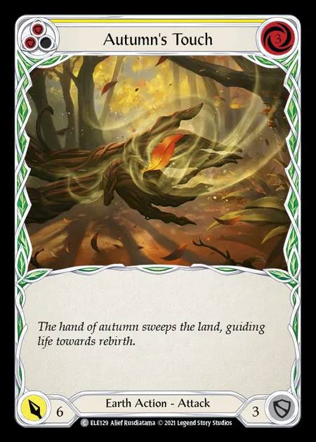 [Earth] Autumn's Touch [1st-ELE129-C] (yellow)