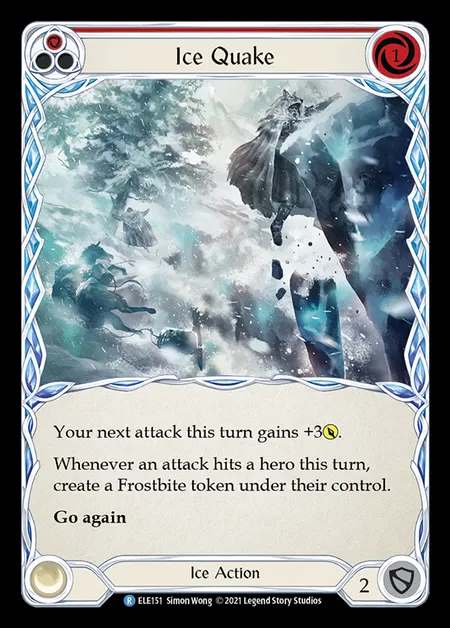 [Ice] Ice Quake [1st-ELE151-R] (red)