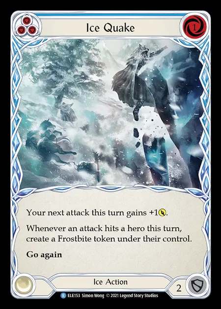 [Ice] Ice Quake [1st-ELE153-R] (blue)