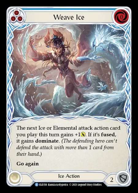 [Ice] Weave Ice [1st-ELE156-R] (blue)