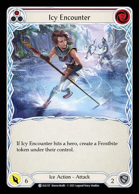 [Ice] Icy Encounter [1st-ELE157-C] (red)