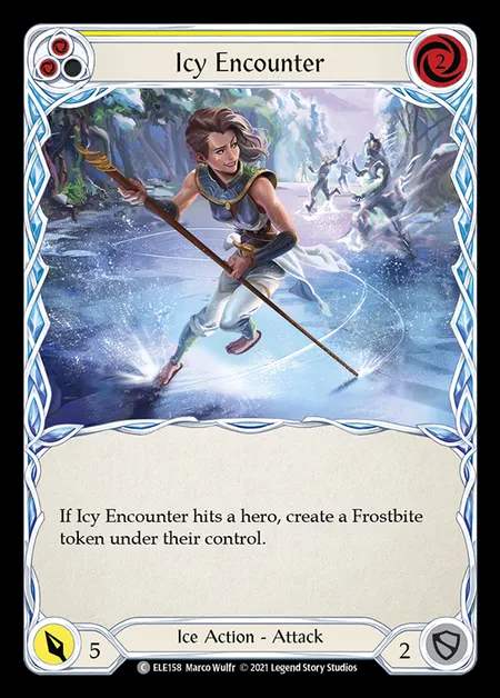 [Ice] Icy Encounter [1st-ELE158-C] (yellow)