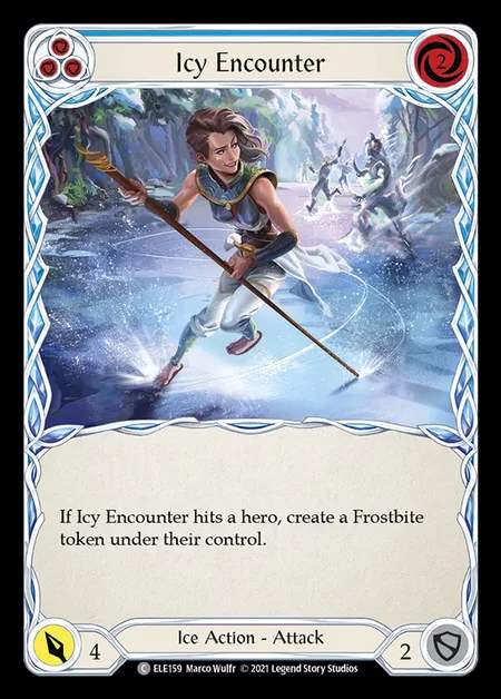 [Ice] Icy Encounter [1st-ELE159-C] (blue)