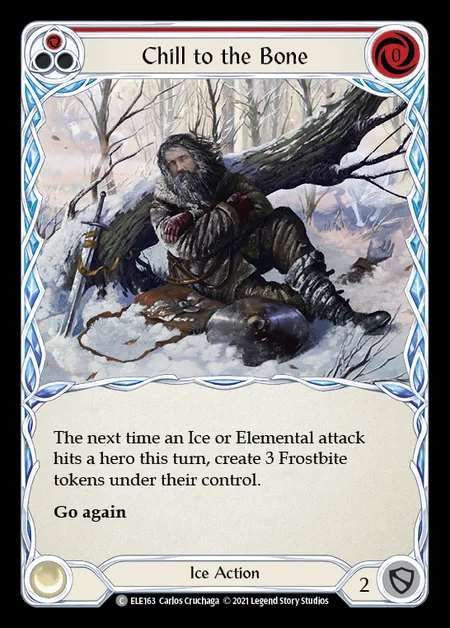 [Ice] Chill to the Bone [1st-ELE163-C] (red)