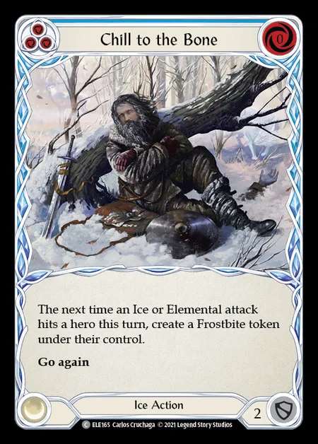 [Ice] Chill to the Bone [1st-ELE165-C] (blue)