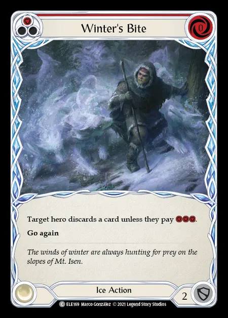 [Ice] Winter's Bite [1st-ELE169-C] (red)