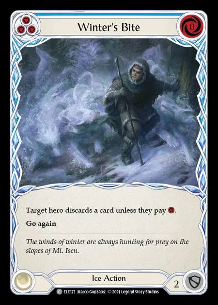 [Ice] Winter's Bite [1st-ELE171-C] (blue)