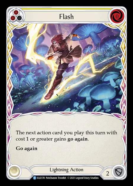 [Lightning] Flash [1st-ELE178-R] (yellow)
