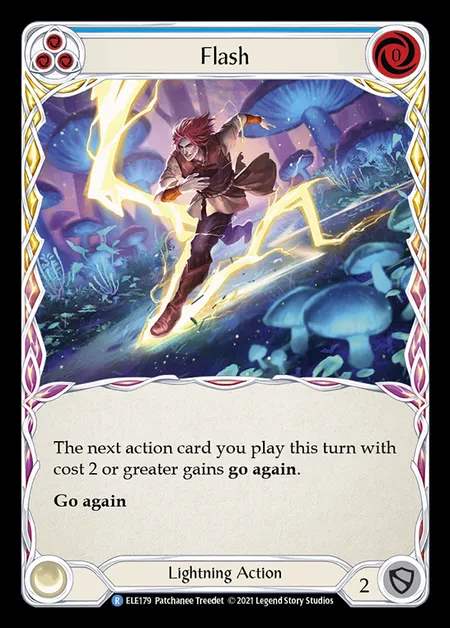 [Lightning] Flash [1st-ELE179-R] (blue)