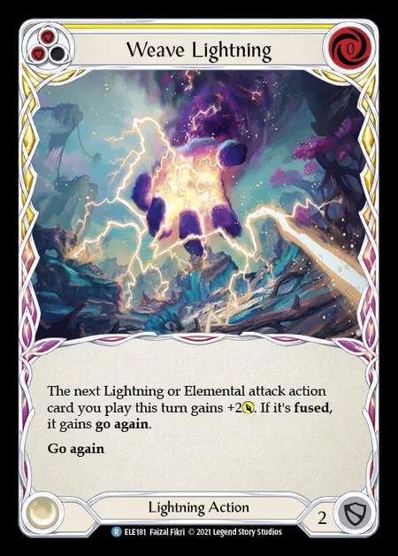 [Lightning] Weave Lightning [1st-ELE181-R] (yellow)
