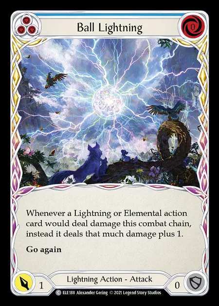 [Lightning] Ball Lightning [1st-ELE188-C] (blue)