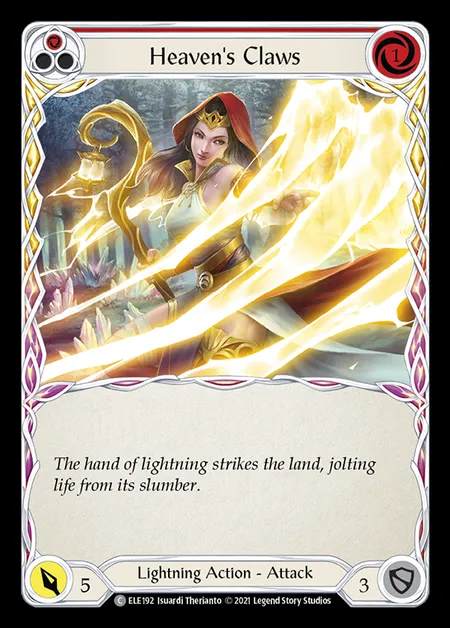 [Lightning] Heaven's Claws [1st-ELE192-C] (red)